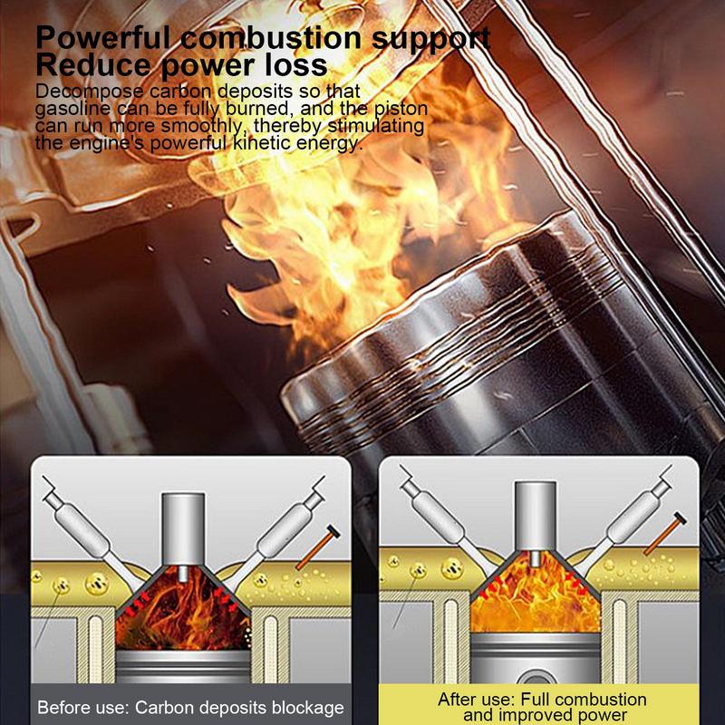 Oil System Cleaner Oil Additive Injector & System Stabilizer Professional Formula Removes Deposits Restores Lost Power And