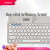 Logitech K390 Тонкая портативная беспроводная Bluetooth-клавиатура