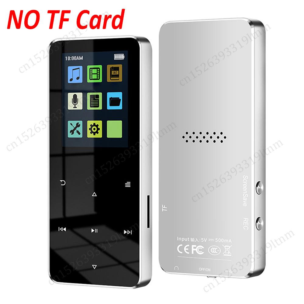 1,8-дюймовый MP3 MP4 музыкальный плеер HiFi Bluetooth 5.0 студенческий Walkman с FM-будильником Электронная книга Спорт Бег Ходьба Музыка Play