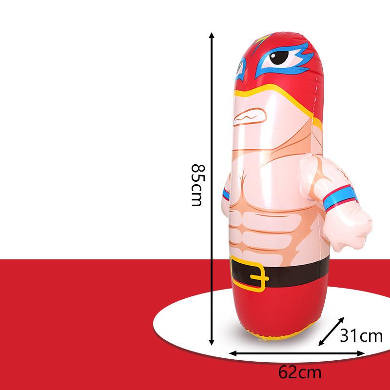 Большая надувная игрушка-неваляшка для снятия стресса, интерактивная кукла для детей и взрослых