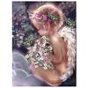 Full Diamond Painting Baby Angel Butterfly Diamond Embroidery Mosaic Puzzle Picture of Rhinestones