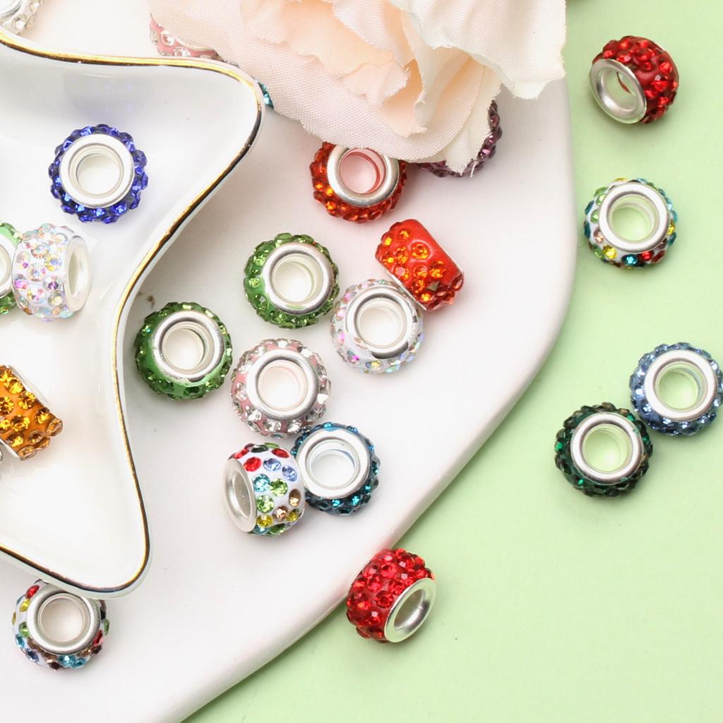 Кристалл 100 шт. DIY ювелирных изделий акриловые свободные бусины 12 мм аксессуары кулон ожерелье браслет