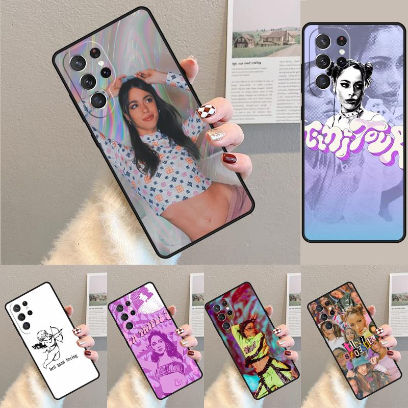 Чехол для телефона Tini Stoessel Для Samsung Galaxy S24 S25 Ultra S21 S22 Ultra S10E Note 10 Plus Note 20 FE S23