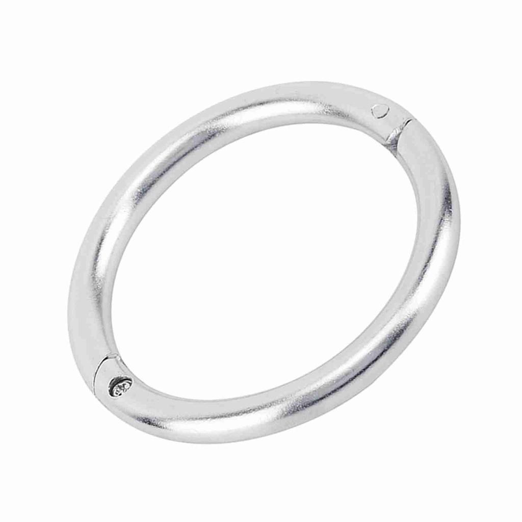 Stainless Steel Bull Cow Cattle Nose Ring Husbandry Accessory(L)