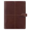Filofax Classic Stitch System Organizer, A5, Brown, 028509