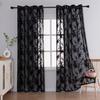American Jacquard Window Screen Transparent Curtains Living Room Bedroom Dining Room European and American Curtains