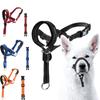 Quick-release Dog Muzzle for Dog Head Halter Muzzle with Safety Strap Anti-biting Dog Muzzle To Stop Dog Pulling On the Leash