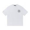 W356 CHROME HEARTS 2025 Summer New High Quality Cotton Round Neck Loose Large Size Men's and Women's T-shirt Couple T-shirt