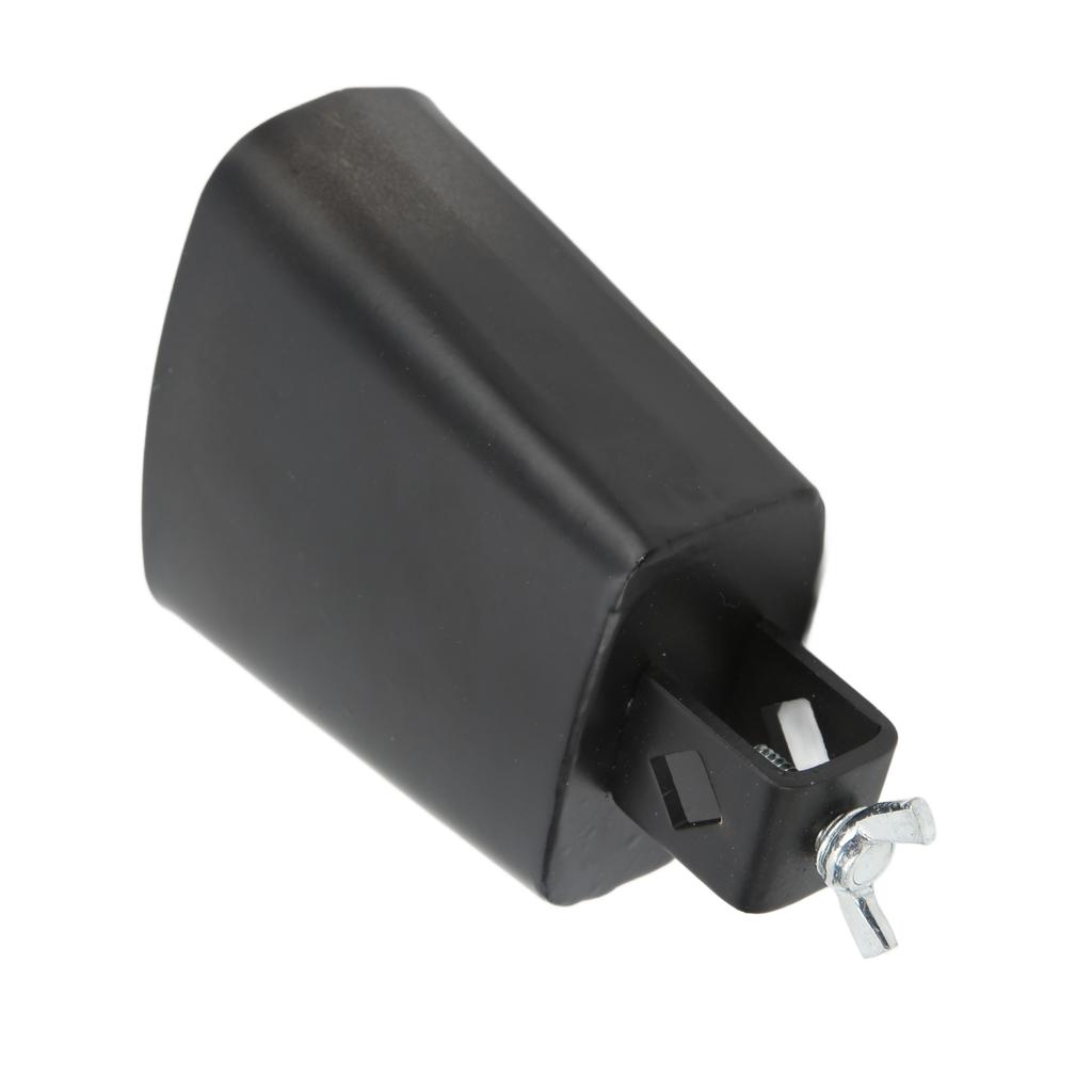 Metal Cow Bell Noise Maker Hand Percussion Instrument Cowbell with Stick for Drum Set4 Inch   10.2cm