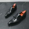 Мода Мода Обувь Офисная обувь для мужчин Повседневная обувь Дышащие кожаные лоферы Мокасины для вождения Удобные слипоны Нарядная обувь мужская