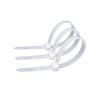 1000 PCS Self-locking Cable Tie,Nylon Tie,Zip Ties White/Black Plastic Strong Snap High Temperature Resistant Twine Tie Wire Tie