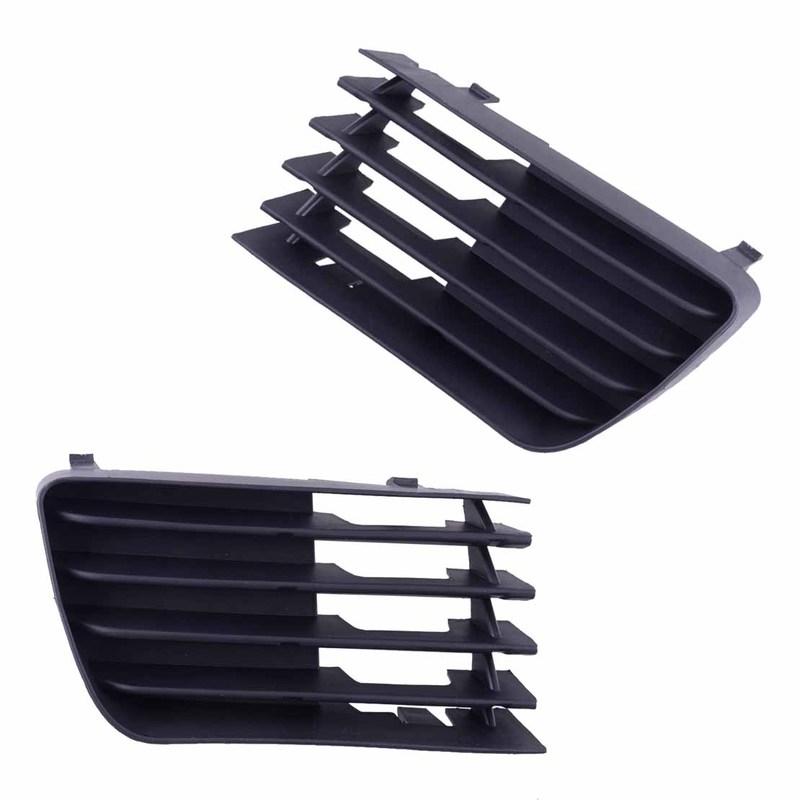 53113-47020 1 Pair Black Front Bumper ert Grille Cover Lower Outer Grill 53112-47020 fit for Toyota Prius 2004-2007 2008 2009