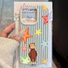 Cute Colorful Star Monkey Stripe Phone Case For iPhone 17 16 15 14 13 12 11 Pro Plus 16e Air X XR XS Max Shockproof Soft Cover