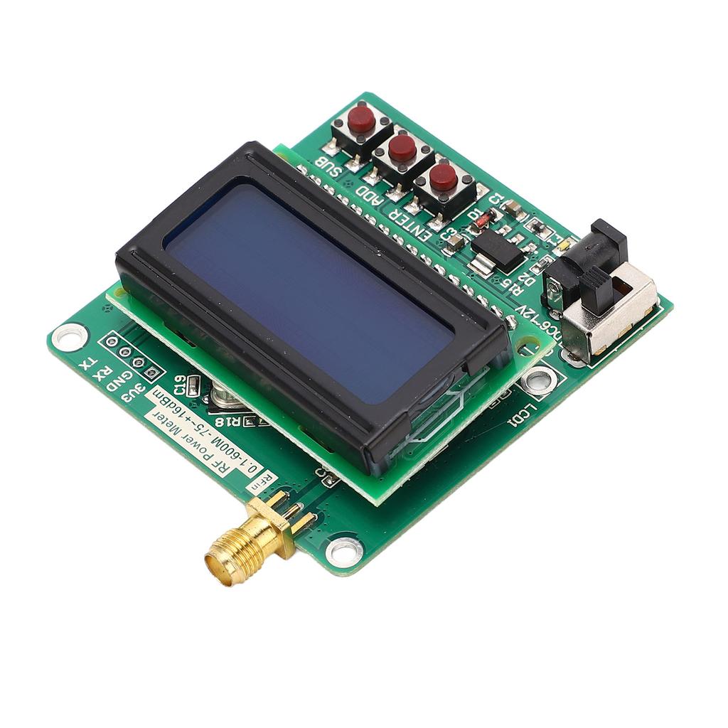 Измеритель мощности ВЧ Цифровой дисплей Настраиваемое ослабление мощности Логарифмический детектор Усилители ?75 к