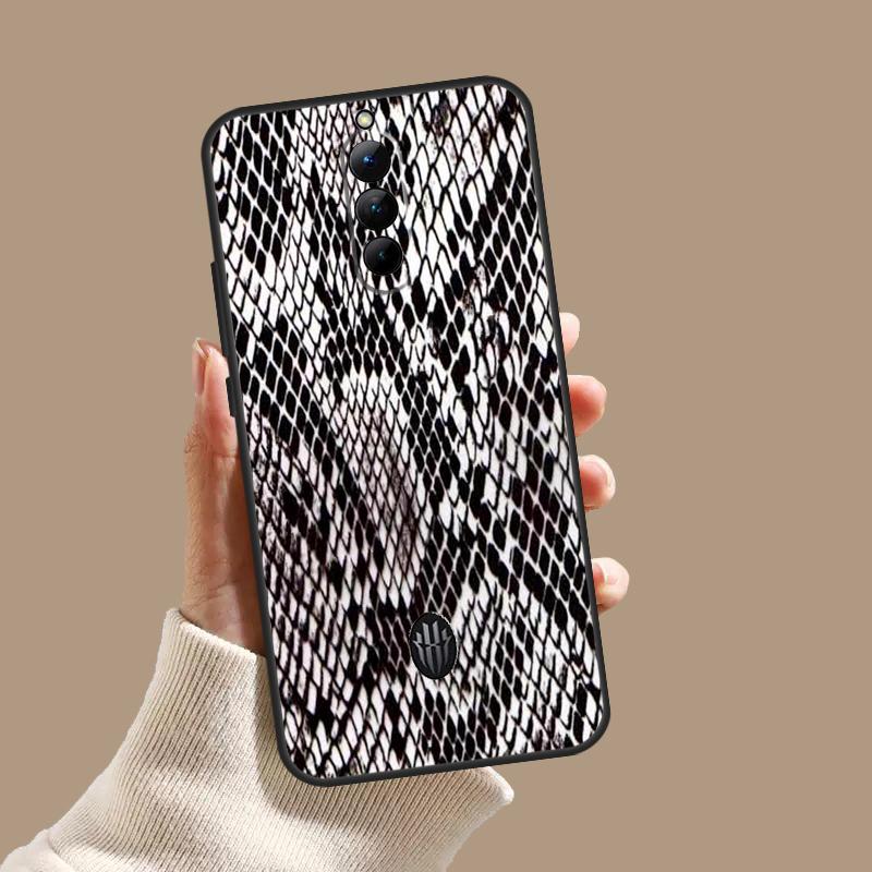 Чехол под змеиную кожу для ZTE Nubia Red Magic 10S 9S 8S 8 9 10 11 Pro Plus 5G 6R 6 7 6S 7S Pro 10 Air