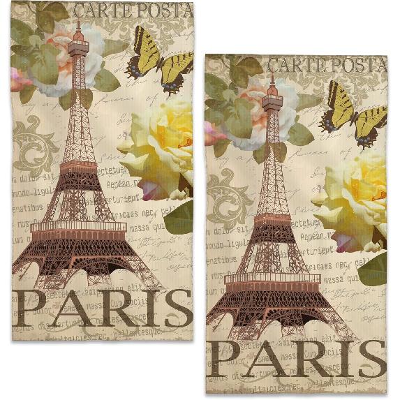 Red Black Glitter Hand Towels Set of 2,28 x 14 Inch Bathroom Towel Soft Absorbent Kitchen Hotel Spa Laundry Room Gym Face Towel Decor