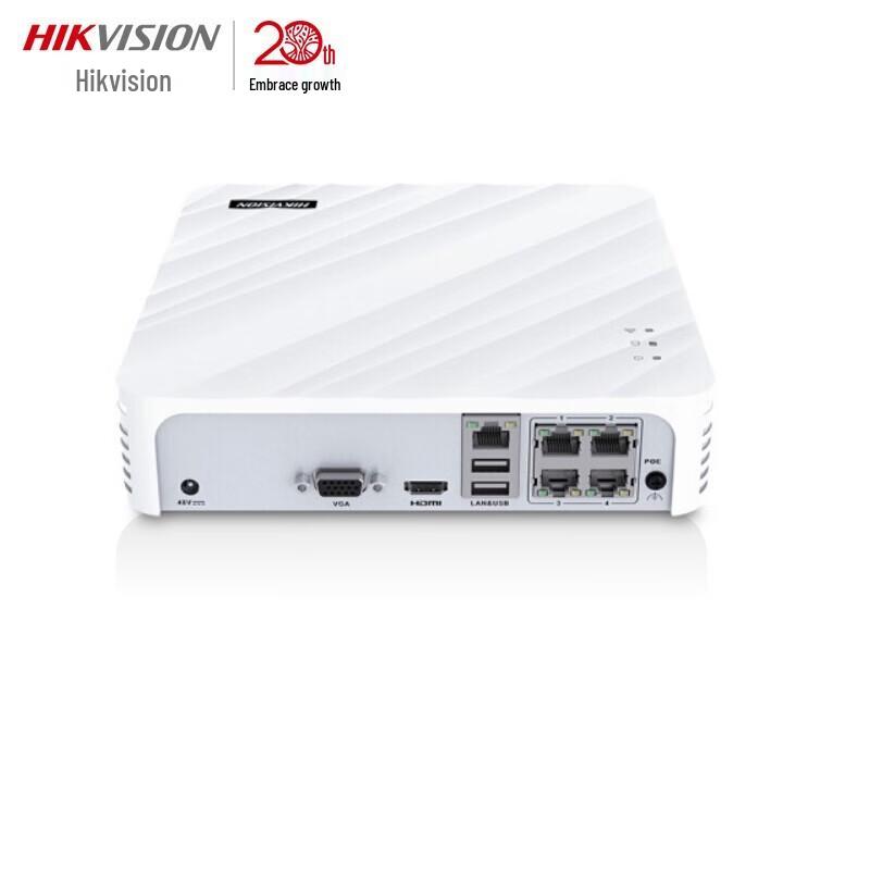 4-канальный PoE NVR Hikvision 1080P