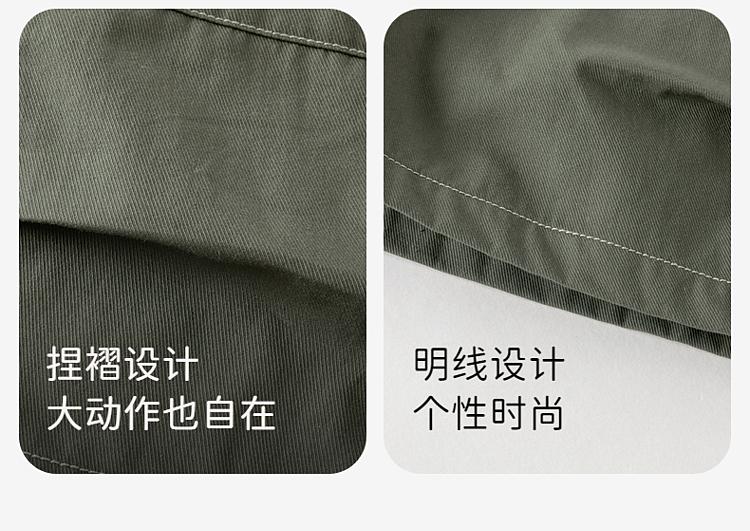 David Bella Children's Five Part Pants Summer Dress New Boys' Pure Cotton Work Pants Middle and Large Children's Casual Pants