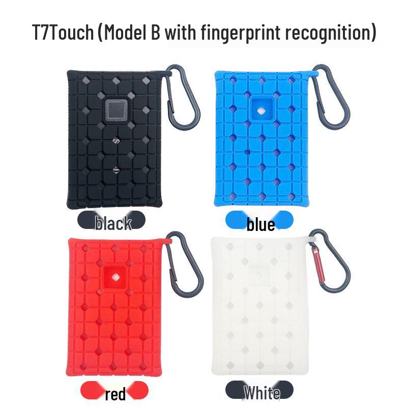 Силиконовый защитный чехол для портативного SSD Samsung T7 Touch & T9