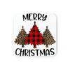 Подставки под стаканы Merry Christmas, квадратный набор, красиво украшенная эмалевая подставка, подходящая для разных видов чашек и пикника на открытом воздухе