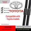 Бесшумные и долговечные бескаркасные дворники для всех моделей Toyota, новых и старых