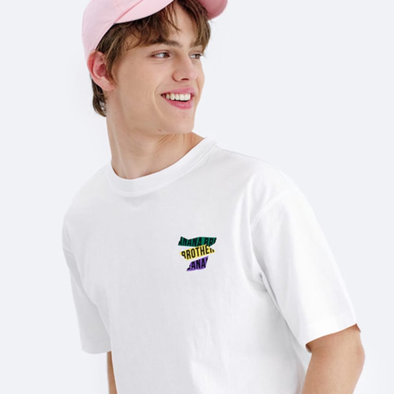 bananasisters BANANA lettering pink ball cap