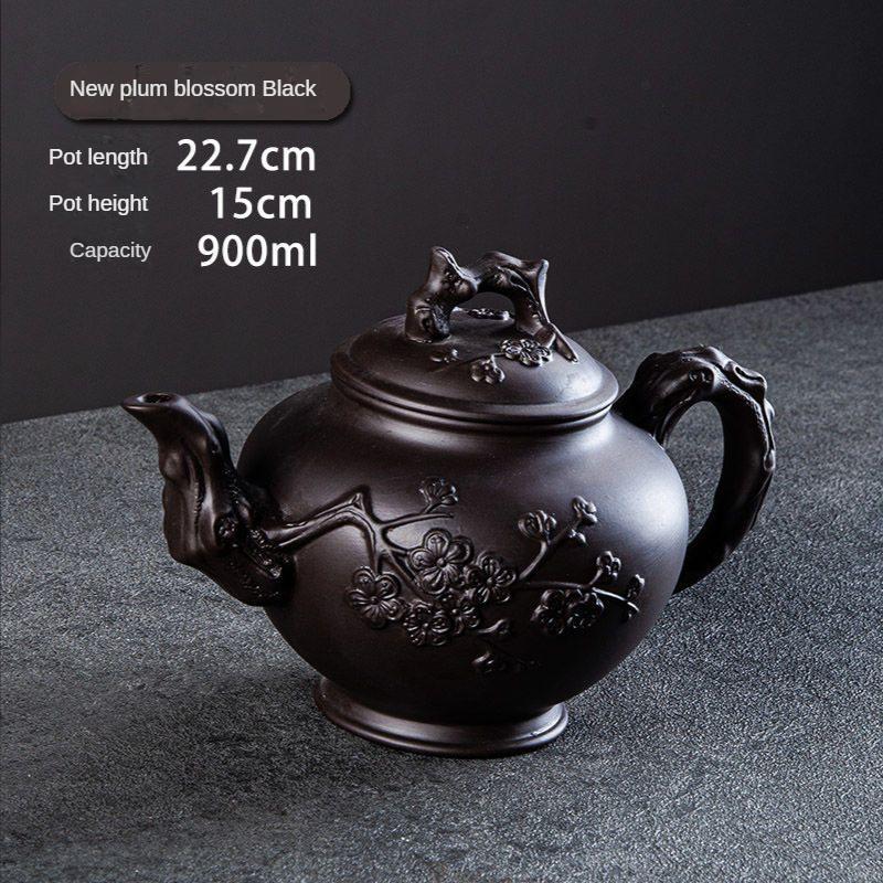 Горшок для чайных сервизов, популярные фиолетовые глиняные горшки, чайник из исинской глины, набор для заваривания чая, самовар, восточный марокканский чайник и набор чашек, гайвань