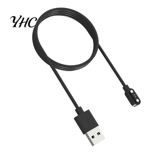Smartwatch Charging Cable Smart Watch Charger Safe Magnetic Fast Dock Adapter 2 PIN Wristwatch Cord Wire for HW12 HW16