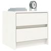 Maison Exclusive - Table de chevet blanc 40x31x35,5 cm bois de pin massif