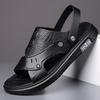 Summer New Sandals Men's Trend Beach Shoes Casual Wear Dual-purpose Cool Slippers Men