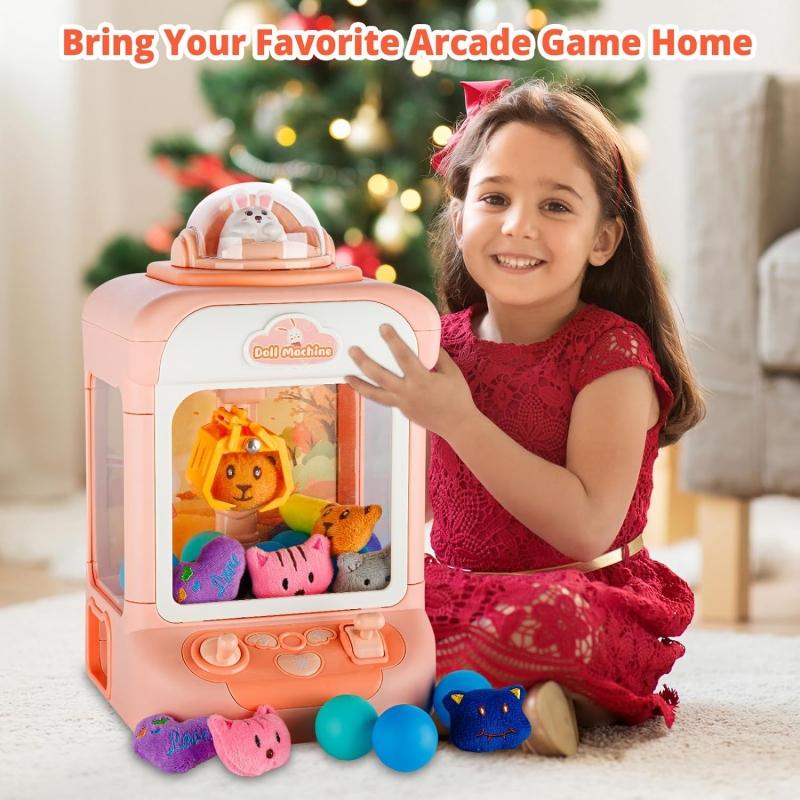 Мини-машина для кукол Игра для вечеринок Семейные интерактивные игры Мини-машины для ловли Мультяшные куклы Игрушки Праздник День рождения Детские подарки