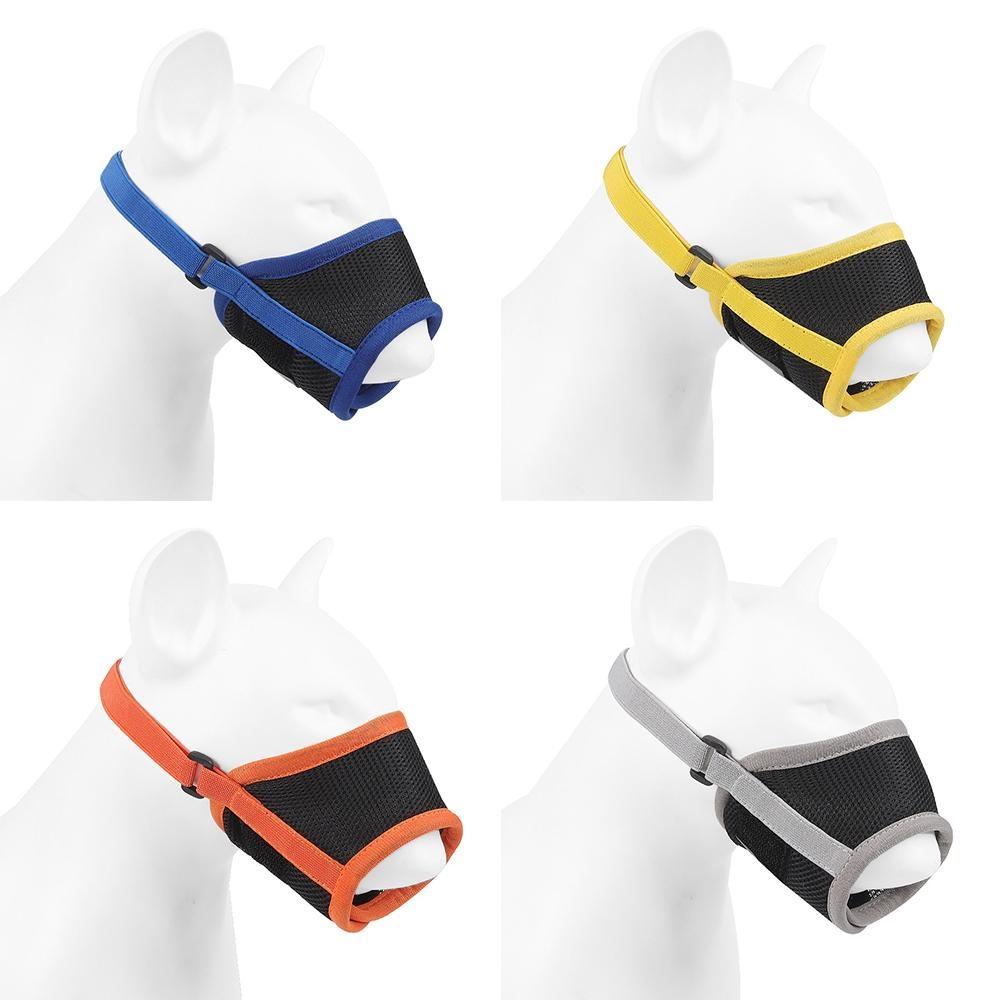 Регулируемый намордник для домашних животных, намордники для собак, намордники для рта щенка, антилай, кусающие намордники, принадлежности для дрессировки домашних животных