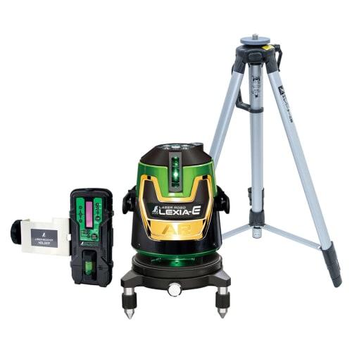 Shinwa Sokutei LASER ROBO LEXIA-E 51AR Green Laser Level with Receiver and Tripod Set (Product Code: 70897)