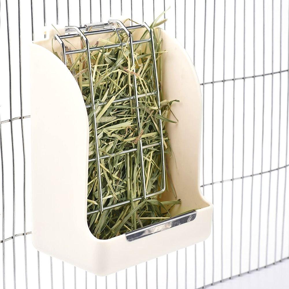 Plastic Multi-Functional Hanging Rabbit Hay Feeder Feeding Rack Grass Container Grass Holder