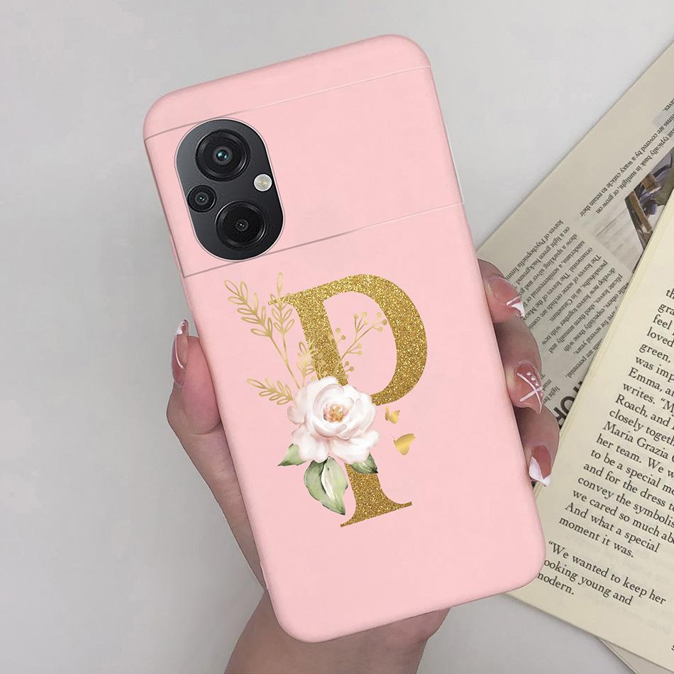 Для Xiaomi POCO M5 Чехол Роскошный Модный Силиконовый Мягкий ТПУ Задняя Панель Защитная Оболочка Телефона Для Xioami POCO M5 4G Милый Чехол с Буквами Сумки