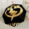 Elvis Presley Piano Performance Outdoor Automatic Umbrella Sturdy 8-Rib Shaft Lightweight for Outdoor Daily Use Fashion Lovers