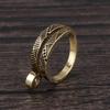 Accessories Adjustable Thimble Ring Knitting Loop Crochet Ring Sewing Accessories Yarn Guides