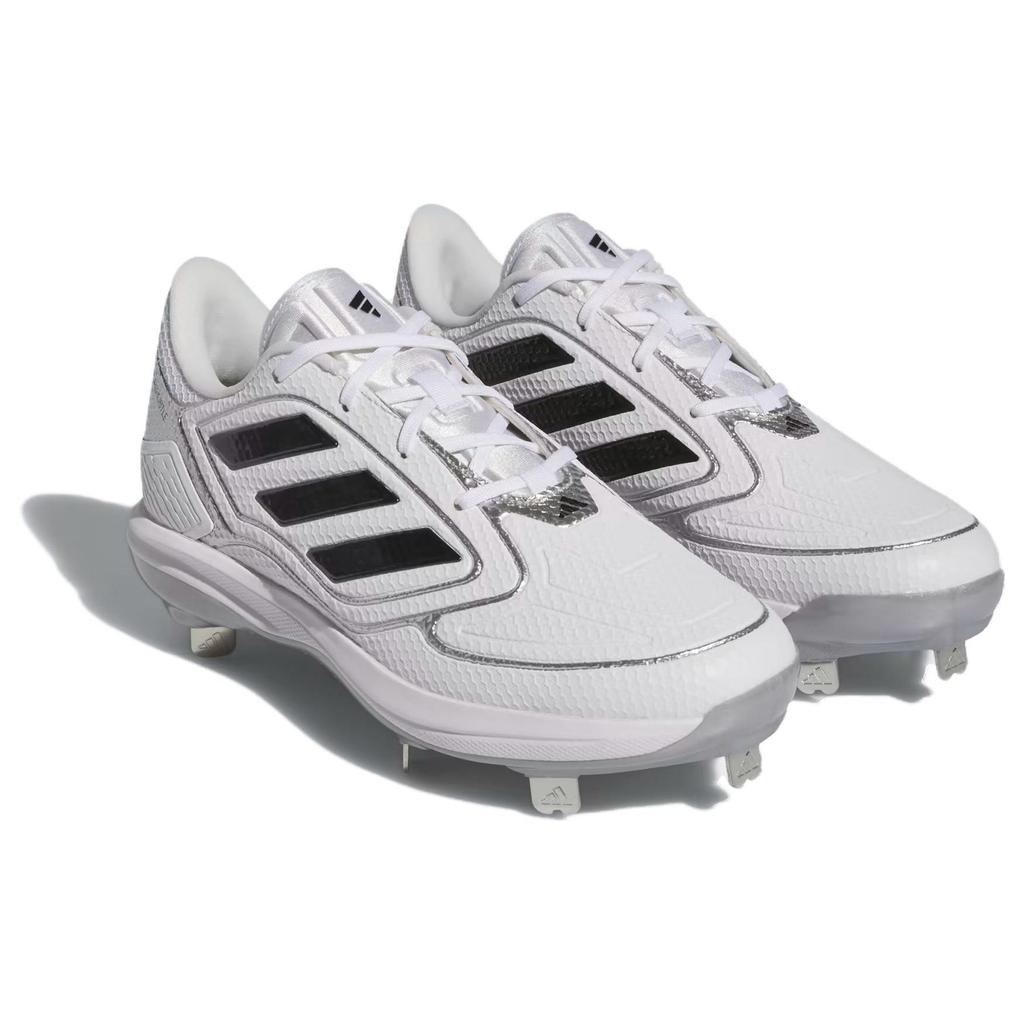 Adidas Adizero PureHustle 3 White Black Silver Women Sneakers Cloud-White Core-Black Silver-Metallic IG7135