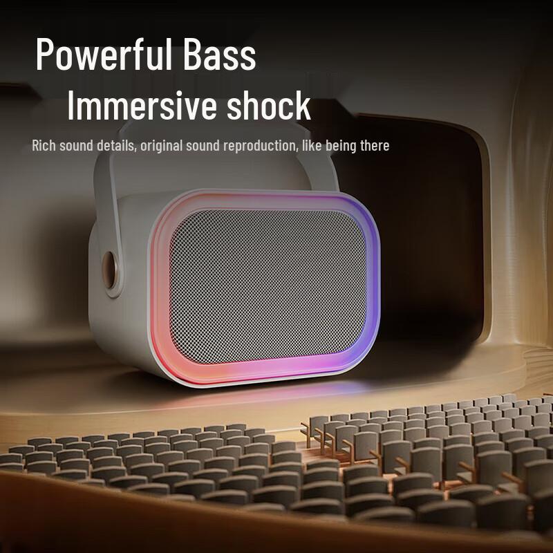 Микрофон и акустическая система для караоке Philips