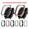 Protective PC Case Glass For Amazfit GTS 4 Smart Watch Bumper Screen Protector For Huami Amazfit GTS4 GTS4 Mini Cover Shell