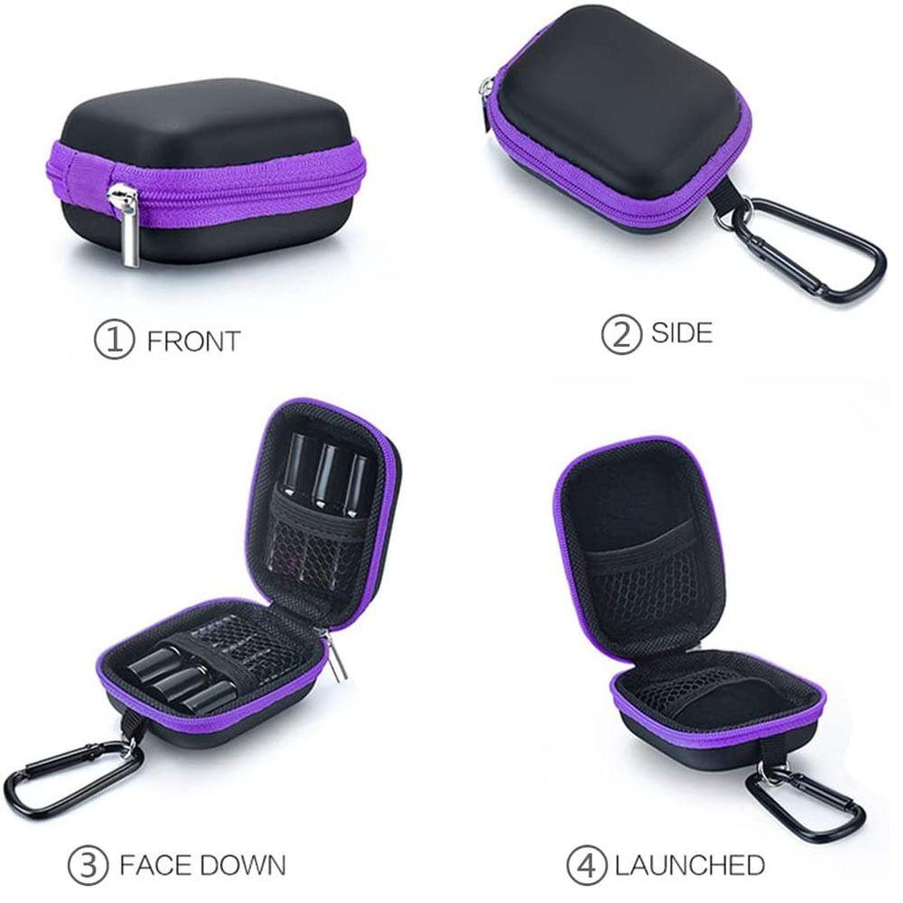 New Home Hard Shell Travel Portable Perfume Box Carrying Case Storage Bag Essential Oil Case