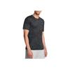 Under Armour Футболка Vanish Elite Vent Training Print с коротким рукавом, дышащая, мужская, черная 1383669-002
