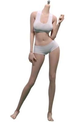 JIAOU DOLL Масштаб Супермодель Женское Бесшовное Тело Взаимозаменяемое Новый Загар 1/6 Фигурка, Набор, Рука, Бикини, Кожа, JOQ-21D-BS01 [Б/у]