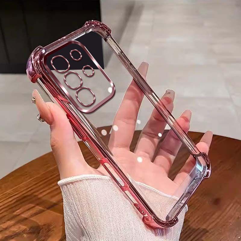 Чехол для Infinix Note 50s Чехол для телефона Infinix Note 50x Infinix Note 50 Pro 4G + Утолщенные углы Силиконовый мягкий задний чехол