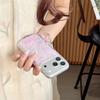 Весенний Розовый Цветочный Девичий Чехол-Сердечко для iPhone 17/16 Pro Max/15/14