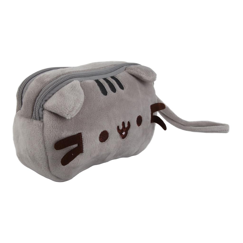 Kitten Toiletry Bag Cute Stylish Soft Canvas Durable Multi Purpose Cat Makeup Bag for Outing Travel