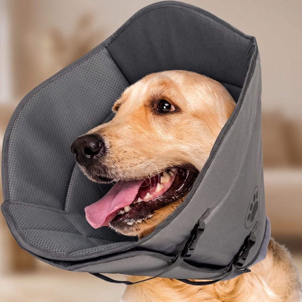 Adjustable Dog Neck Cone Comfortable Fit Neck Protective Circle Wound Recovery Sleeve Rashes