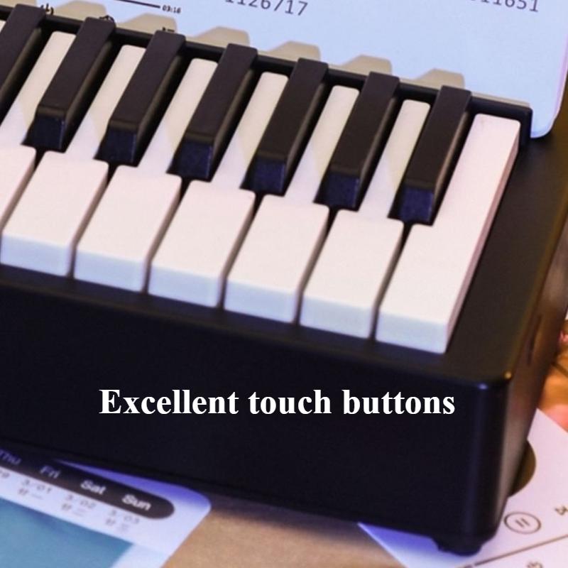 Mini Portable Pianos Cute Flexible Children Piano Rechargeable Adult Finger Pianos Desktop Decoration Keyboard Instruments