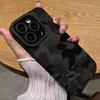Черный камуфляжный дизайн чехол для телефона подходит для iPhone 17 16 15 14 13 12 11 Pro/Max/Plus противоударный и защищающий от падений
