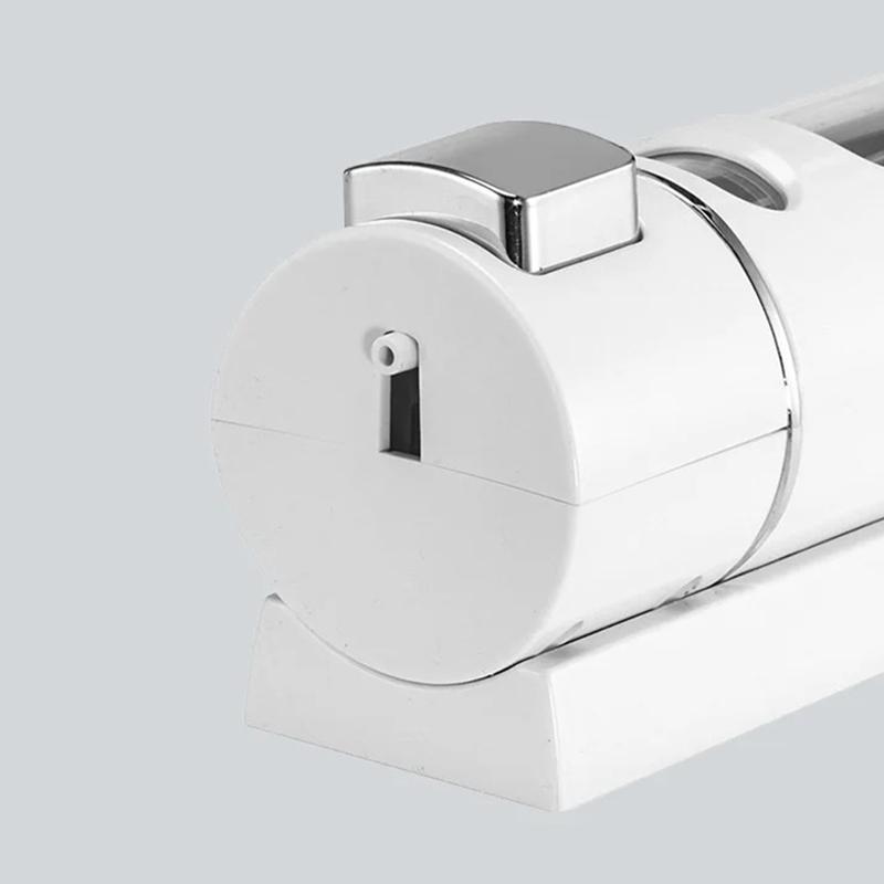 400Ml Shower Soap Dispenser Wall Mounted Shampoo And Conditioner Dispenser Adhesive Handwashing Fluid Dispenser